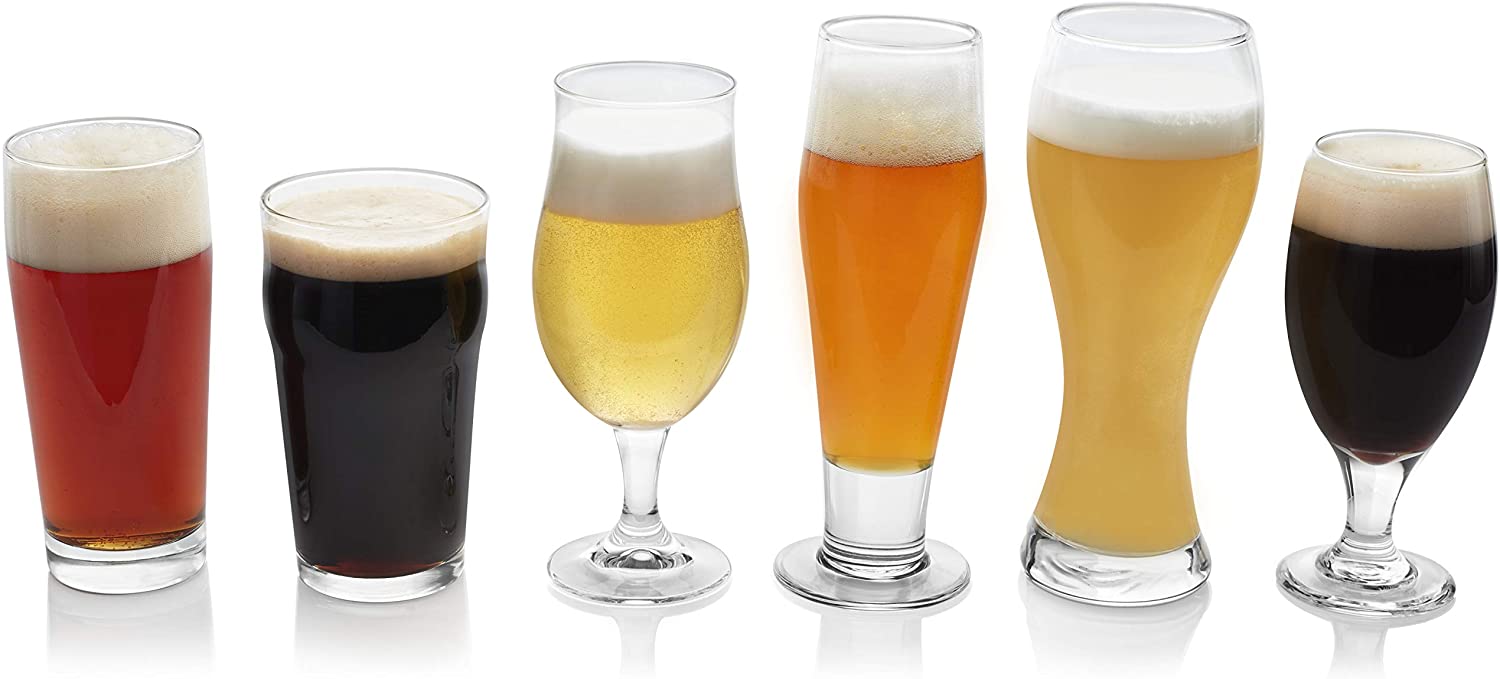 Assorted Beer Glasses