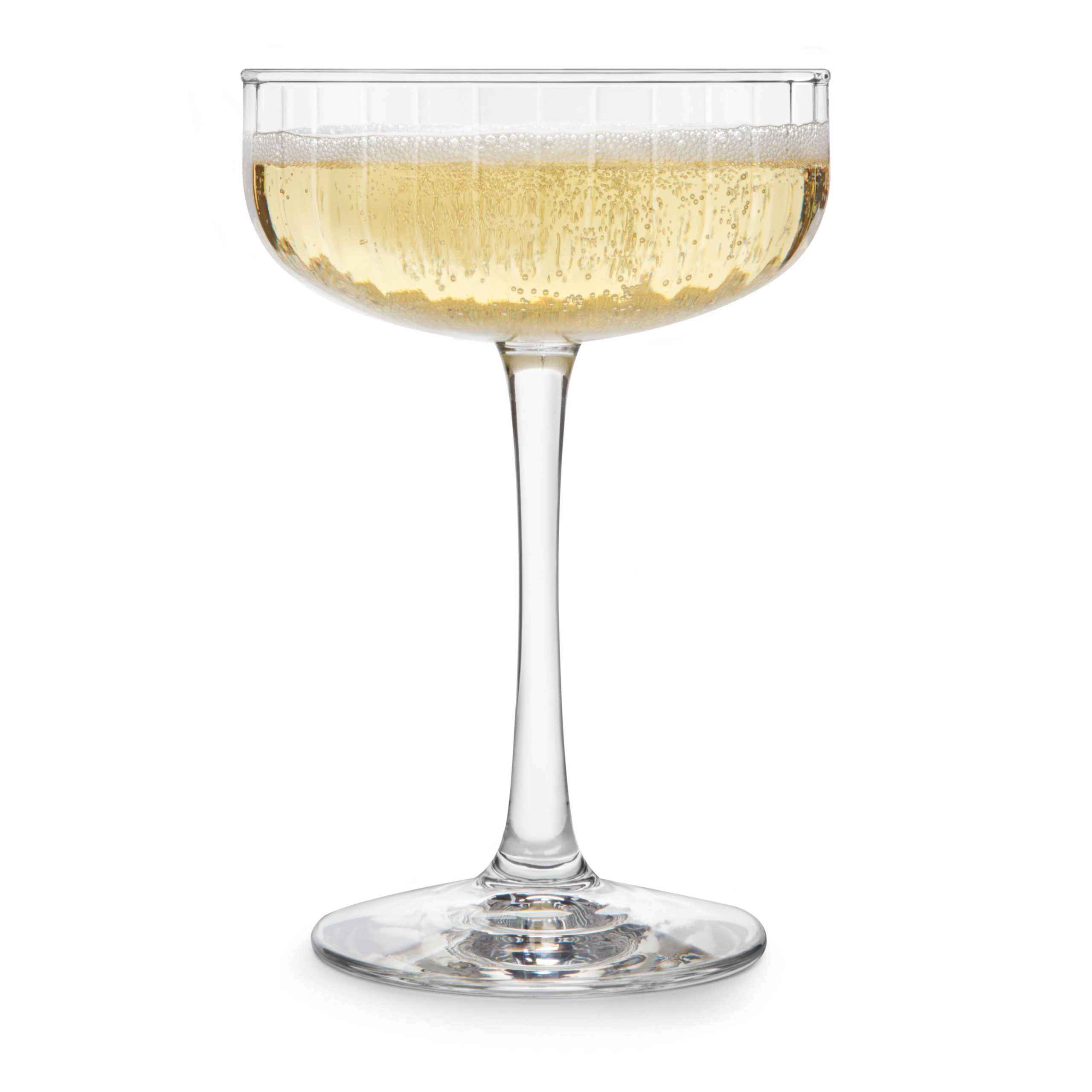 Libbey Paneled Coupe Champagne Glass