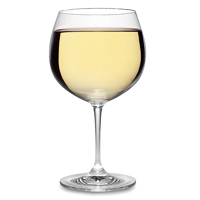 Optimally Shaped Glass For a Bold, Oaked, Creamy, or Full-Bodied White Wine