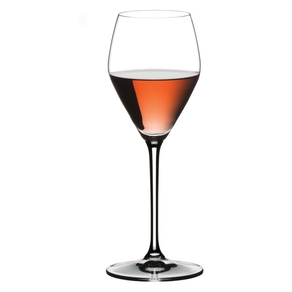Optimally Shaped Glass For A Rosé Wine