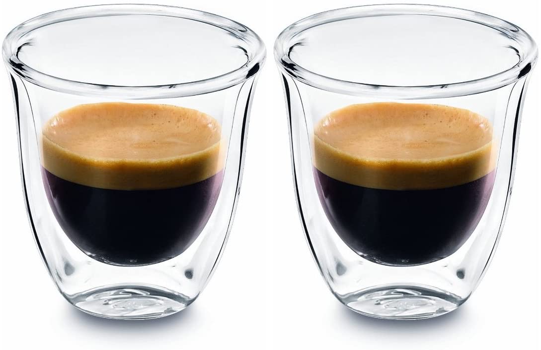 DeLonghi Double-Walled Thermo Espresso Glasses