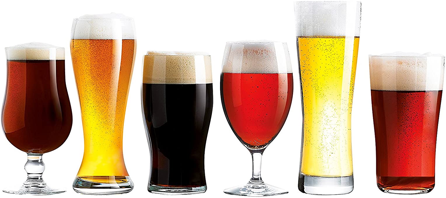 Luminarc Assorted Craft Brew Beer Glasses